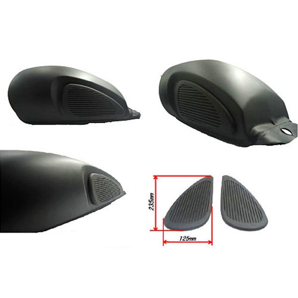 

motorcycle universal fuel tank traction pad side gas knee grip protector