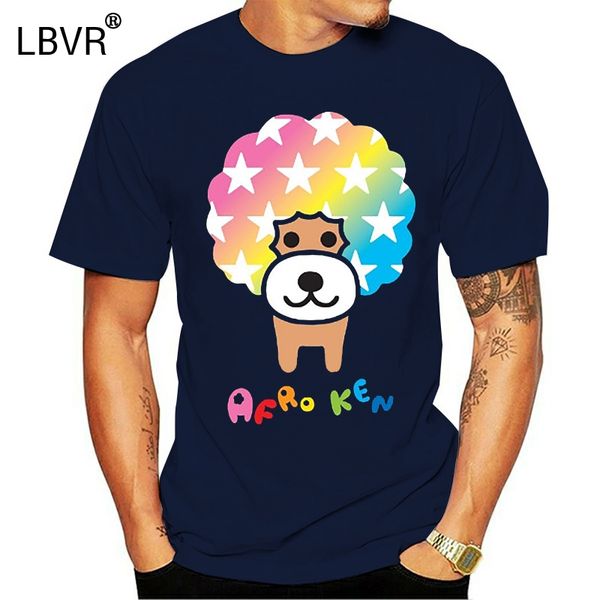 

afro ken t-shirt japanese anime teerainbow afro dog shirt(1