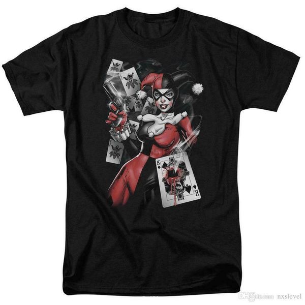 

new joking gun black mens t-shirt size s-2xl