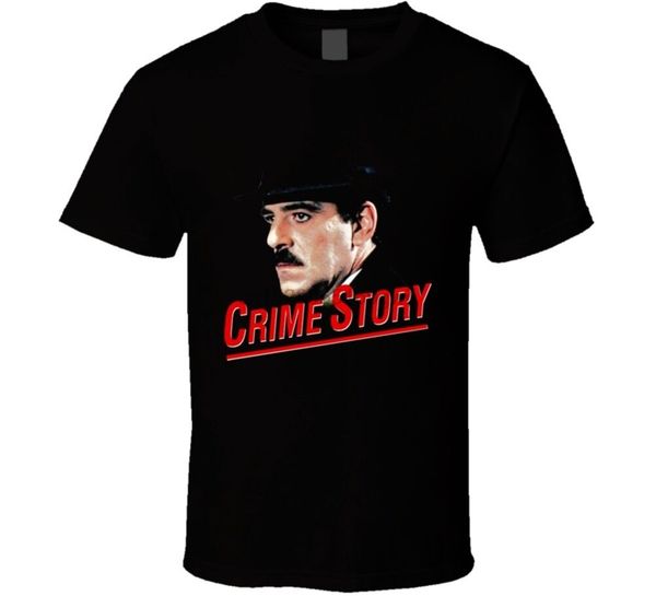 

dennis farina crime story rip actor fan t shirt(1