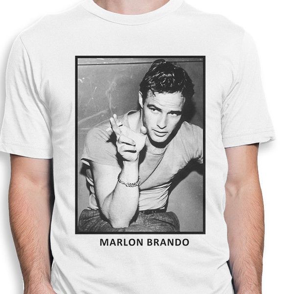 

marlon brando movie t shirt men's women's all sizes young man new brand men's