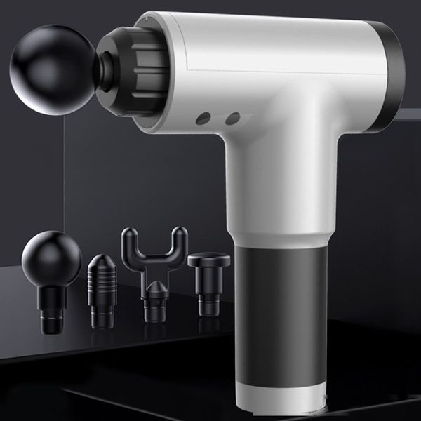 

electric muscle massage gun deep muscle fascia tissue massager therapy gun exercising muscle pain relief body shaping dhl