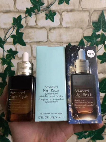 

7 advanced night repair synchronized multi recovery complex serum moisturizing face skincare cream 50ml 1.7fl.oz essence, White
