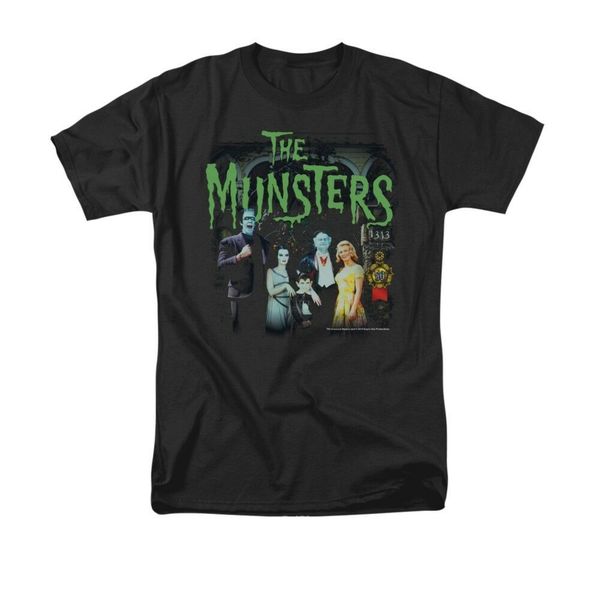 

the munsters 1313 50 year anniversary licensed men's graphic tee shirt sm-6xl
