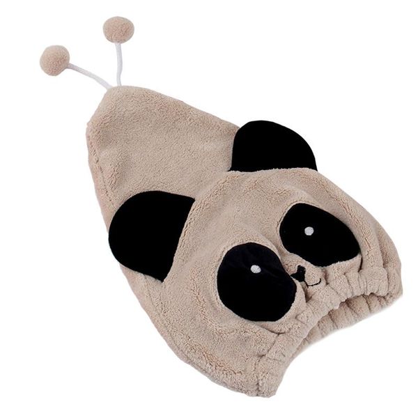 

cute towel bathroom supplies hair drying wrap animal water absorbent soft shower reusable