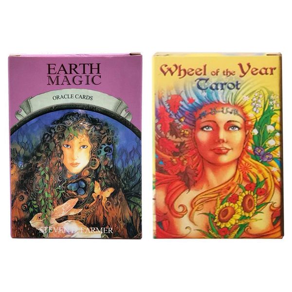 

desk board playing for games wheel 2020 earth card new the tarot games magic tarot card family year of child party bbyewg lipper