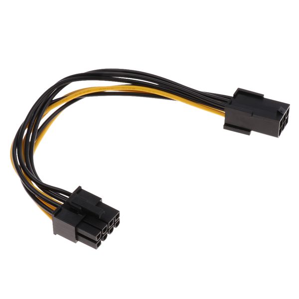 

6-pin male to 8-p male pci express power adapter cable for graphic card