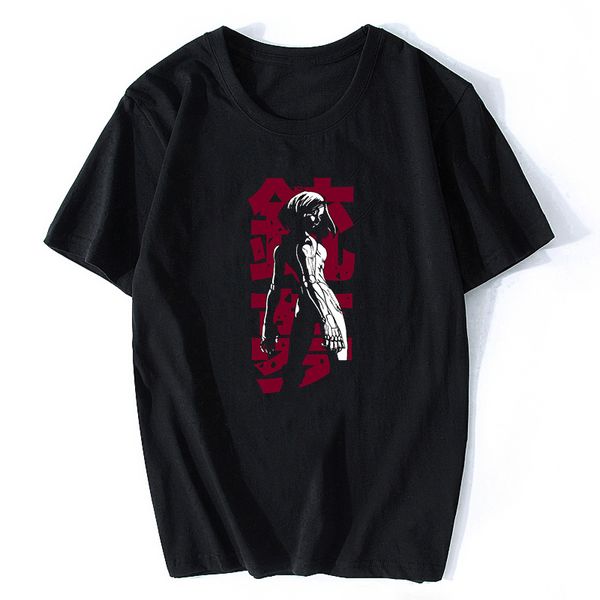 

battle angel alita t shirt gunnm anime gully gally fashion style black t-shirt casual design men cotton tee