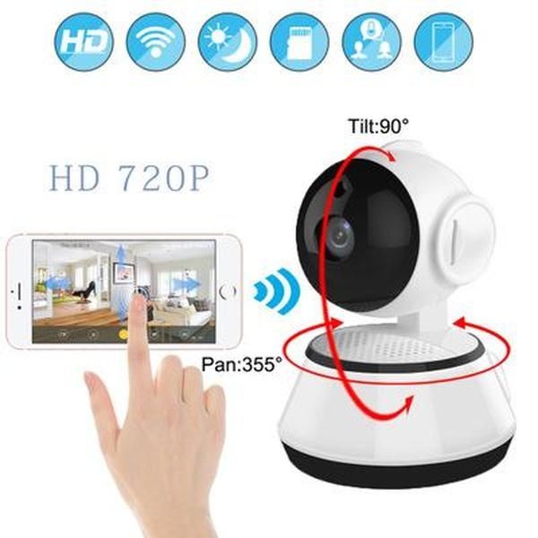 

720p network security cameras system v380 wireless surveillance camera home wifii hd night vision smart monitor