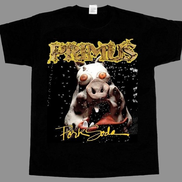 

primus pork soda new black short sleeve t shirt