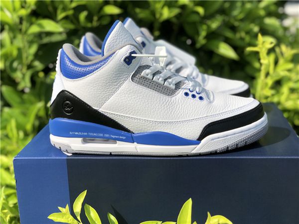 

2020 release fragment x air sneakers 3 exclusive sample mens 3s basketball shoes outdoor sneakers with original box