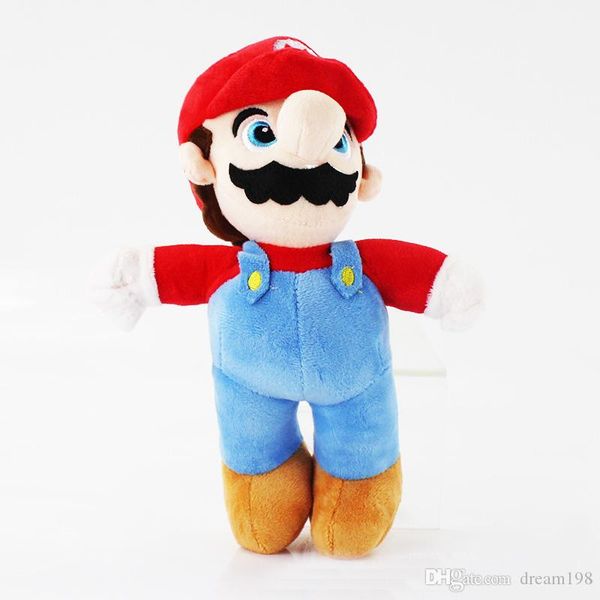 

высокое качество 9inch 23см луиджи bros mar плюшевые игрушки для детского подарки