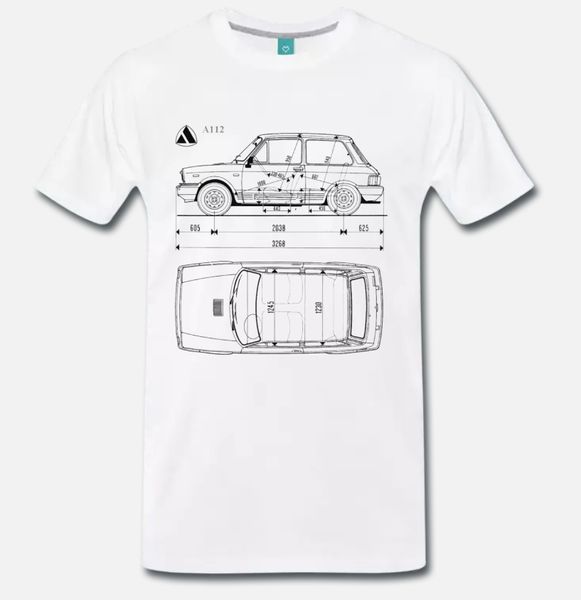 

футболка авто d'epoca autobianchi a112 abarth мито - anni 70 1 с-м-l-xl-2xl-3xl