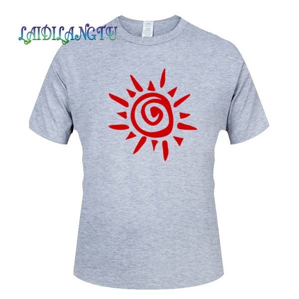 

mens t shirts fashion 2019 tribal tattoo sun fashion print t shirt short sleeve o-neck streetwear tees hip hop