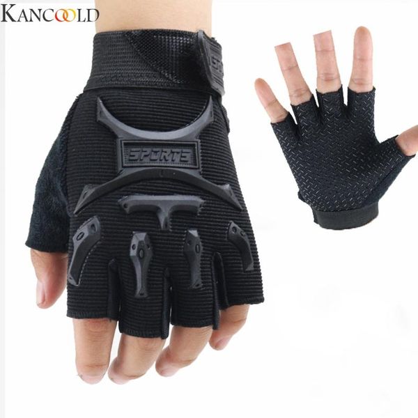 

five fingers gloves kancoold children sport for training with wrist support fitness man woman motorcycle riding ski, Blue;gray