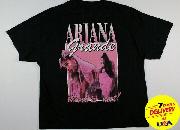 

ariana grande thank u next sweetener world tour t shirt s-3xl summer t-shirt brand fitness body building