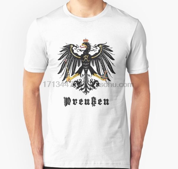 

men t shirt short sleeve prussia flag t shirt women t-shirt tee