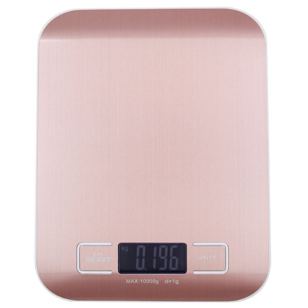 

10 kg 1 g metal scale digital electronic scale weighing diet household cooking tools
