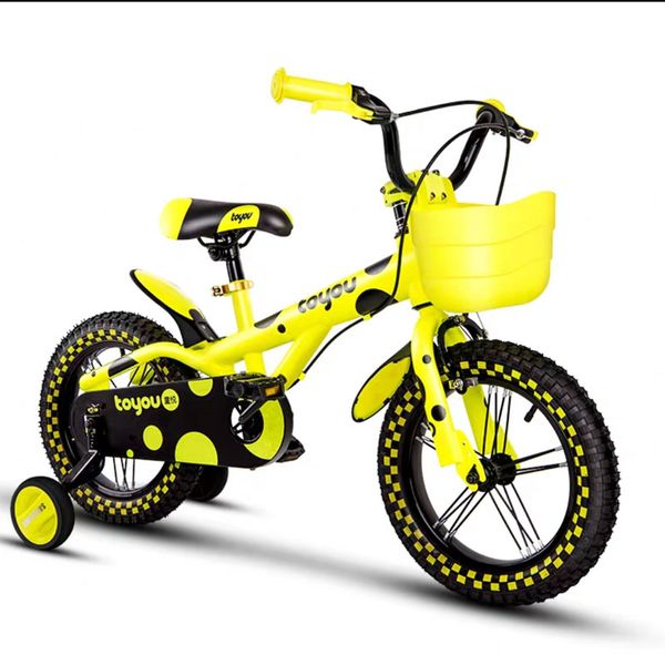 

children bicycle high carbon steel frame thicken wear resistant tire 2~10 years old environmental protection student bike