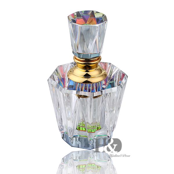 

h&d egyptian crystal glass perfume bottles empty refillable bottle for home decor lady's gift (3ml)