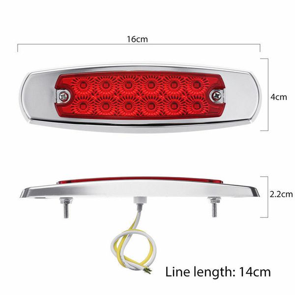

red marker lights clearance truck for peterbilt 10pcs useful high quality