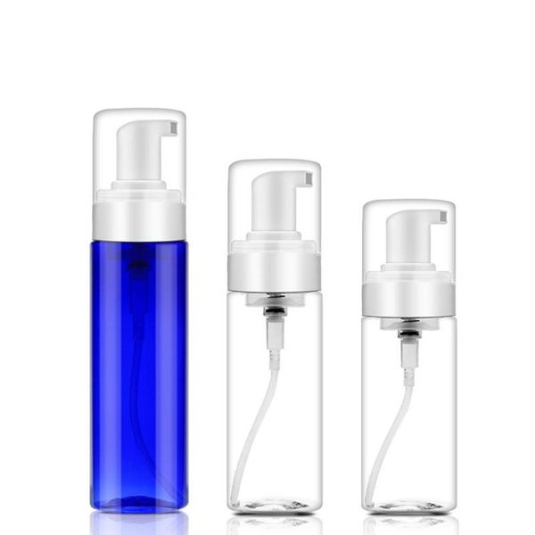 

storage bottles & jars 20pc 100ml 150ml 200ml foam pump cosmetics packaging container empty foaming pet plastic ,shaving containers bottle