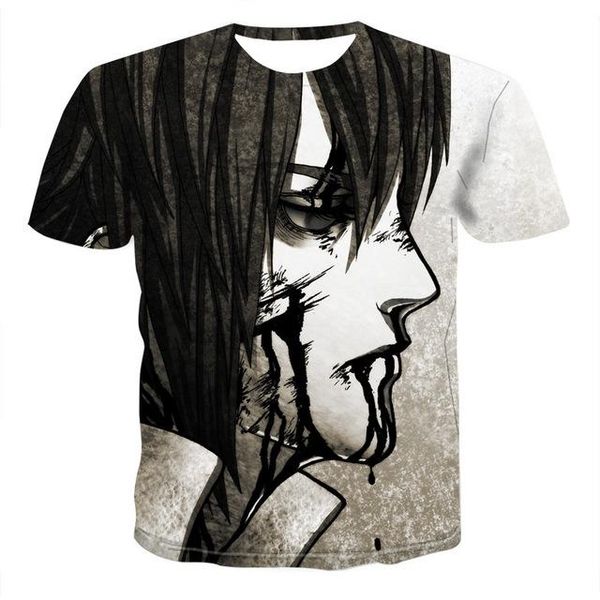 

anime men boys male print cartoon 3d print shirts anime anime harajuku men clothing