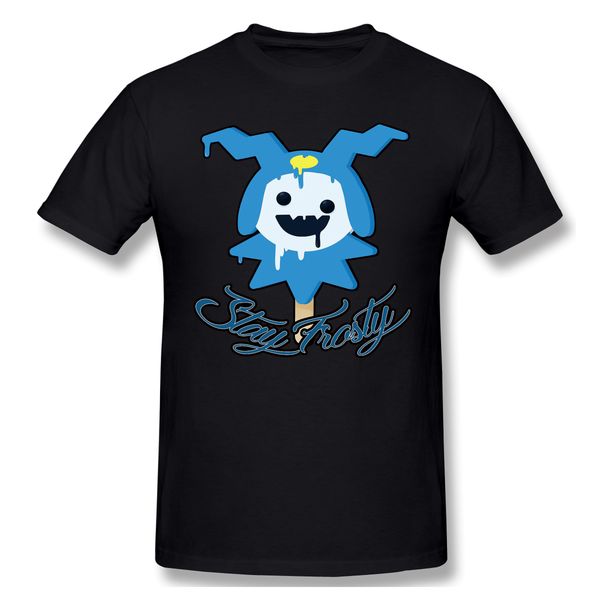 

ice cream jack frost t-shirt men basic tee shirt funny design persona 5 rpg ps4 game streetwear print homme ing
