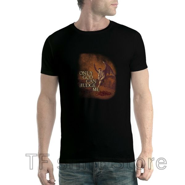 

смешная печать мужчина майк женщина охладиться tshirt только бог может судить меня мужчина футболку xs-5xl новой
