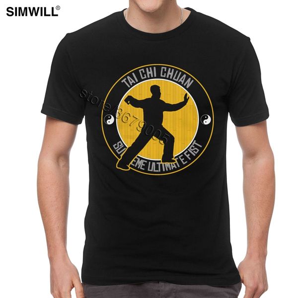 

vintage cotton yin yang tai chi chuan t shirts short sleeve classic chinese kung fu tees casual taiji t-shirt merchandise