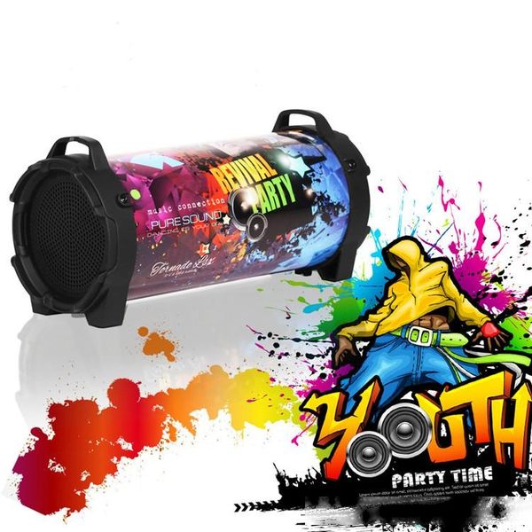 

smalody bluetooth speaker outdoor wireless speakers stereo high bass with carrying strap for camping computer tv bar speakers