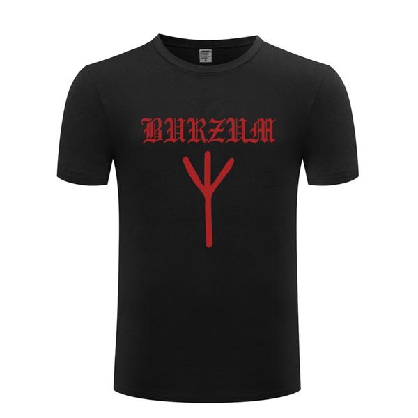 

music rock burzum rune fashion men t shirt creative t shirts men camisa letter male tshirt crew neck tee shirt oversized cotton