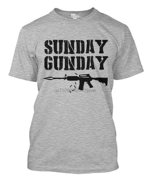

sunday gunday - 2nd amendment rifle gun right protect mens t-shirt