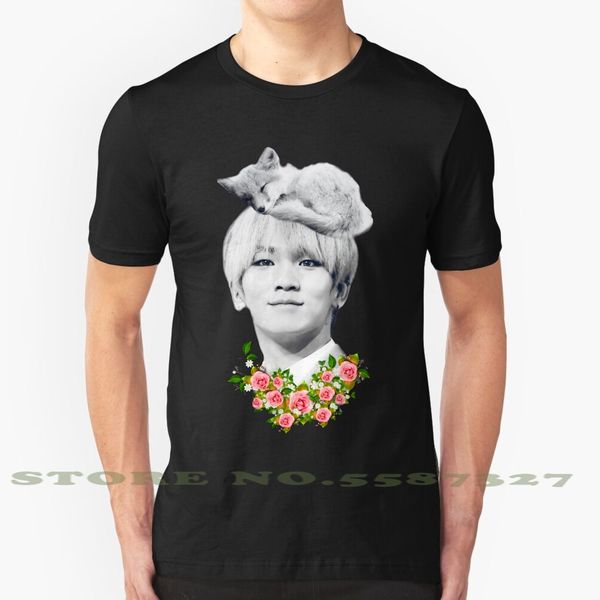 

foxkey black white tshirt for men women key shinee shawol k pop locket lil freak