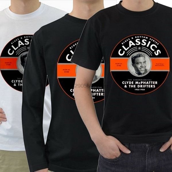 

new t-shirt drifters featuring clyde mcphatter 1950s