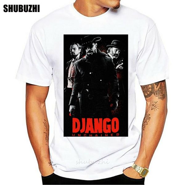 

django unchained quentin tarantino leonardo men t-shirt black clothing 6-a-334(1) fashion t-shirt men cotton brand teeshirt