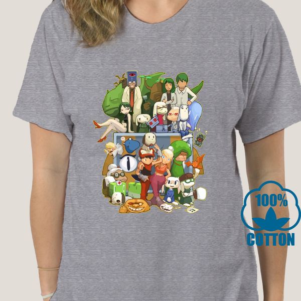 

1503d men t shirt cave story yellow shirt tshirts women t-shirt