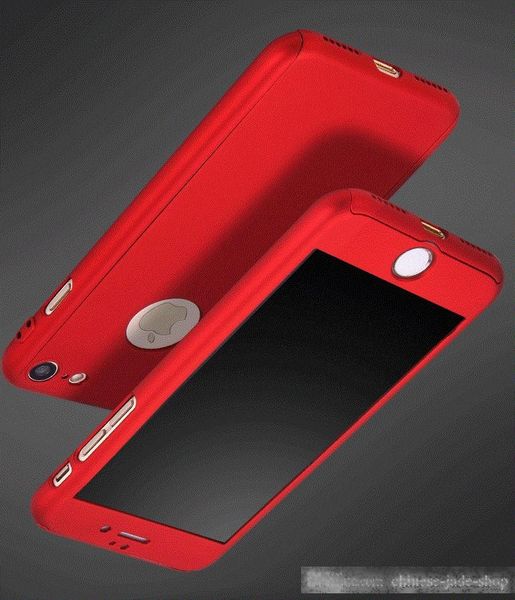 

360 degree full coverage tempered glass hybrid protective cover case for iphone x 5 se 6 6s plus 7 8 plus j3 j5 j7 2017 j3 j5 j7 pro 50pcs