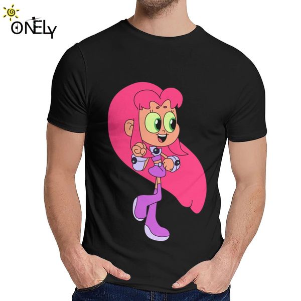 

nice cotton angel dust starfire t shirt men's harajuku classic o-neck camiseta