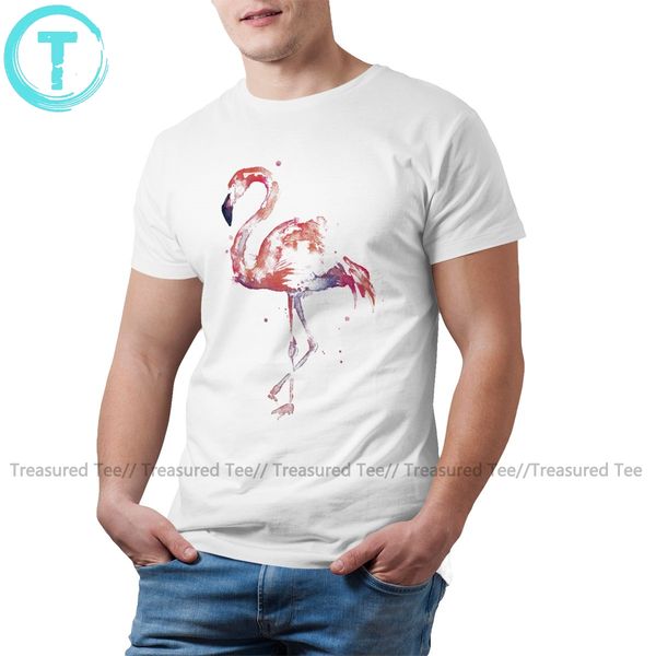 

flamingo t shirt the pink flaming t-shirt cute male tee shirt 3xl graphic cotton basic short sleeves tshirt