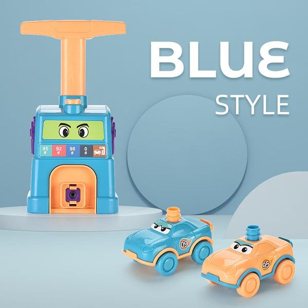 

fun inertia power balloon car 2in1 balloon launch tower push toys science experiment toy puzzle children gifts