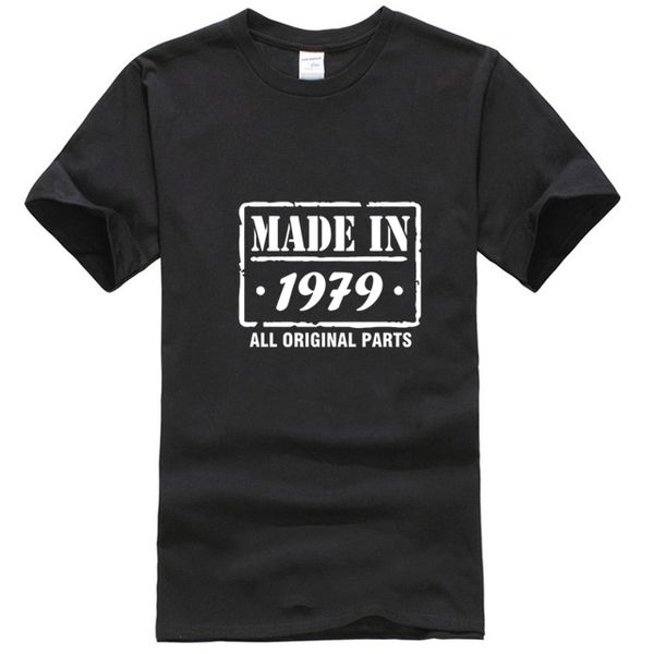 

men years 40rd birthday t shirt made in 1979 mens funny t shirt mens clothing