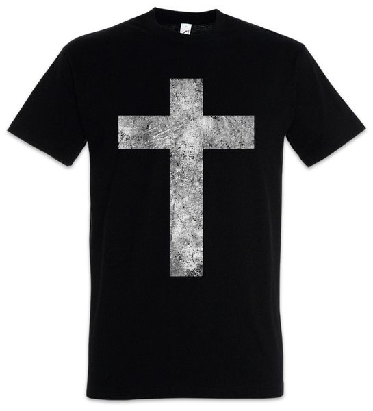 

christian cross ii t-shirt dios jesus christianity god gott christus 2018 short sleeve cotton t shirt man clothing