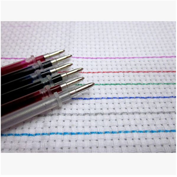 

sewing notions & tools 10pcs 0.7 cross stitch mark pen water soluble refill ink fabric needlework tools-s, Black