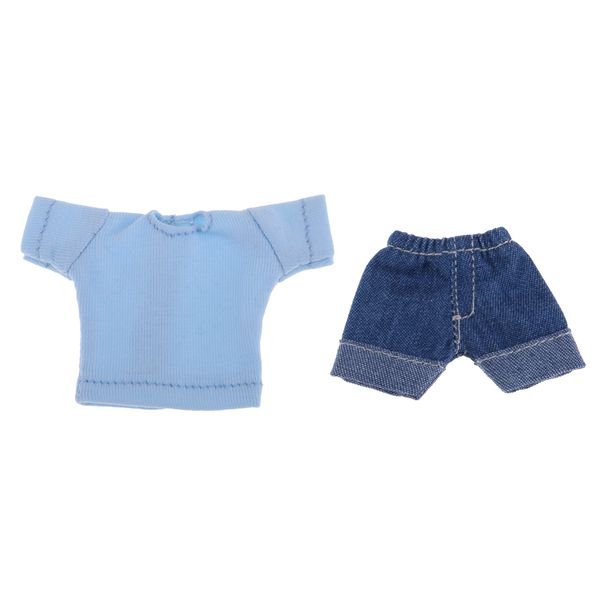 

handmade two-piece outfits pants and for ob11 mini blythe dolls