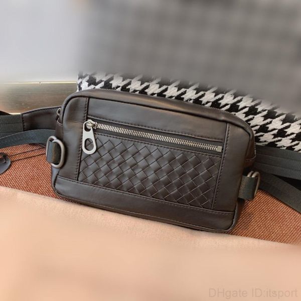 

pockets new made by italian designers hand-woven and stitched canvas can be used as a chest bag very practical