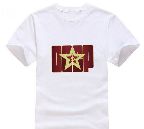 

cccp printed t shirts men summer fashion russian t-shirt ussr soviet union tee basic models tee shirt