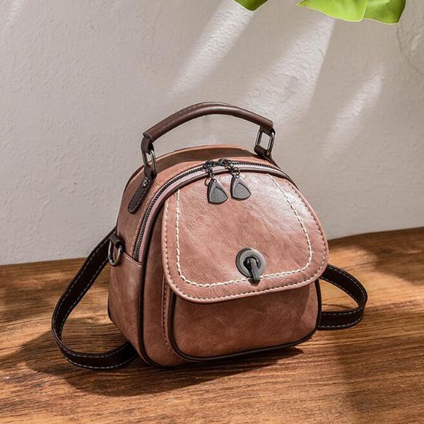 

women crossbody bag pu leather shoulder bag handbag multifunction small bags for female waterproof travel