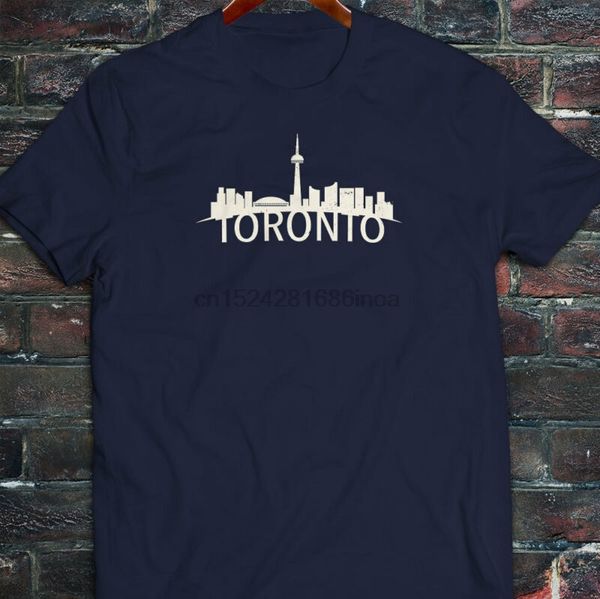 

торонто скайлайн онтарио, канада гордость cn tower мужских вмс футболка