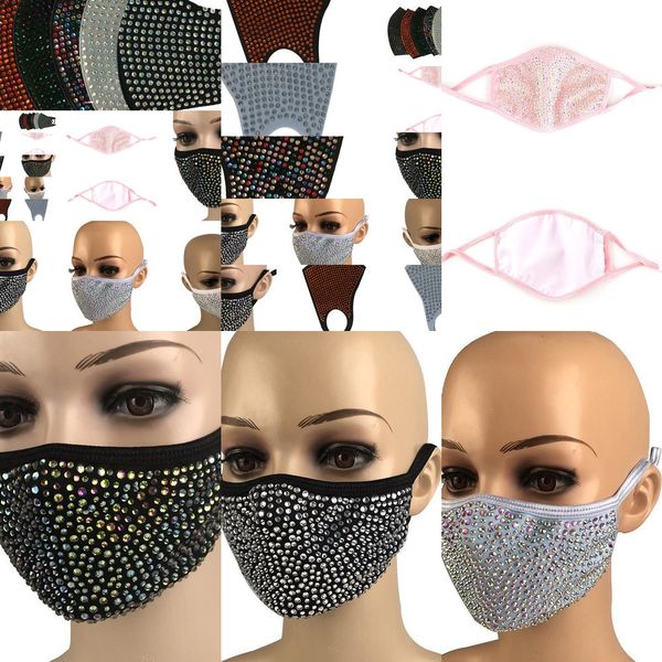 

защитные bling алмазный пыле bling моды маска рм2,5 mouth маски моющийся многоразовый esfv g01y1